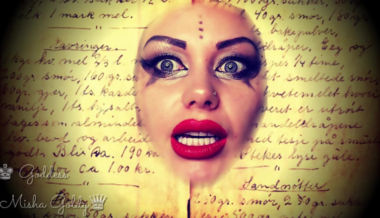 Goddess Misha Goldy: Goddess in captivity of book of JOI