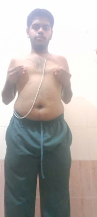 Desi Gay Daddy Strip a Edging (bez mrdky)
