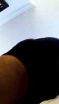 Ebony BBW Gets Fucked Tied to Bed - Little Bleu J