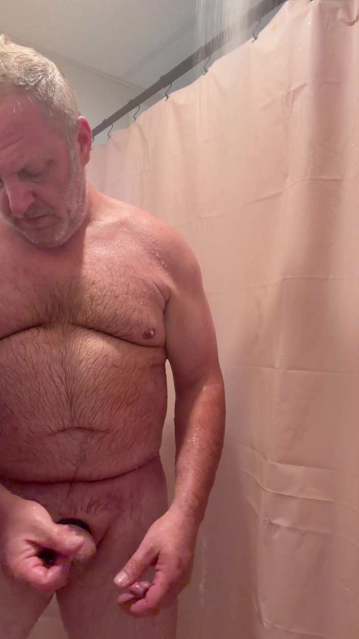 Ryder Knox: Shower Stroking Gay