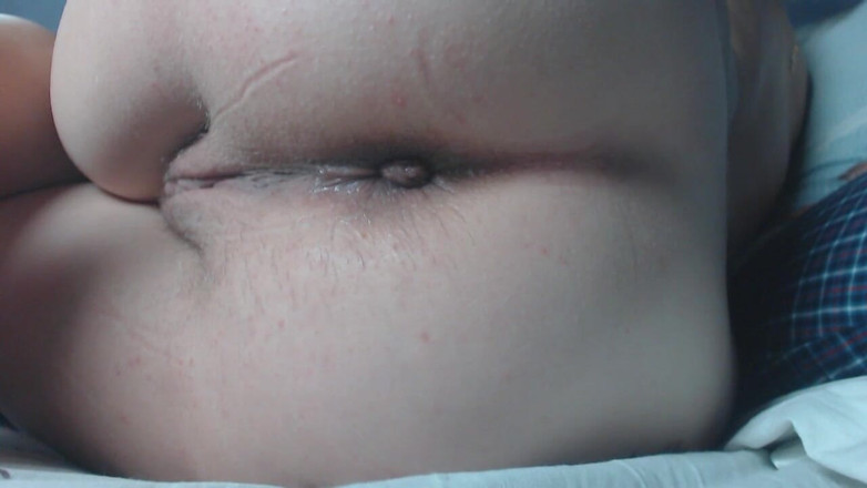 Risky Hairy Couple: Pregnant Anal with Beads and