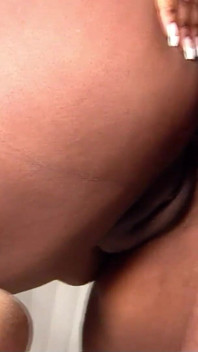 BBW ebony MILF Skyy fucked hard by a fitness trainer in the studio