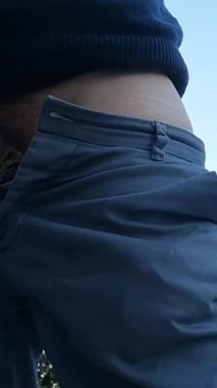 Jerking off Outside as Quick as I Can