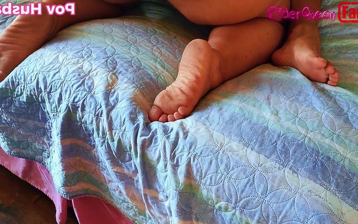 Riderqueen: Belle-mère BBW latina au cul énorme, fans de solo au ralenti