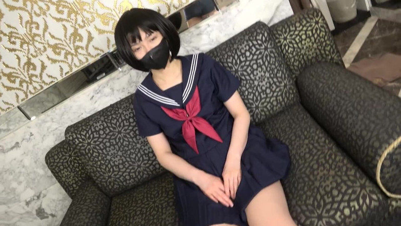 japan banana: Belleza japonesa de pelo negro de 19 años. Amateur delgado, y...
