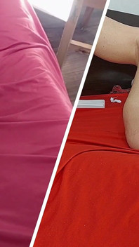 Mẹ với âm hộ đầy lông thủ dâm với tiếng rên rỉ