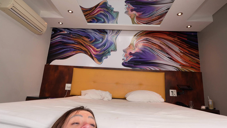 FetishKing: Dominare lesbiană no Air Fight încerca să respire