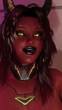 Futanari Succubus análně proniká dívkou ve svém bytě.