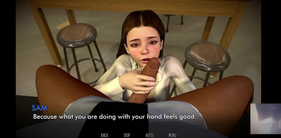 Dark Sam: 18 Più Vergine Studentessa Ha Voti Bassi Quindi La Aiuto...