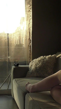 Wonderful Beauty Cute and Hot Tattooed Brunette Babe Makes a Big Cock Guy Cums with an Edging Ignored Handjob