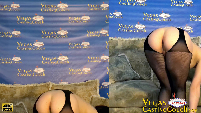 Vegas Casting Couch: Asiatische Süße MILF POV Anal Masturbation - Hals-doggy Gefesselter Orgasmus