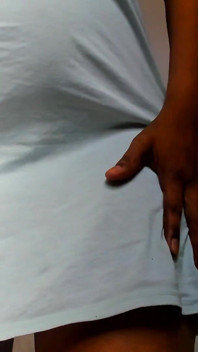 Rabo abrindo close-up com contagem regressiva para porra ...