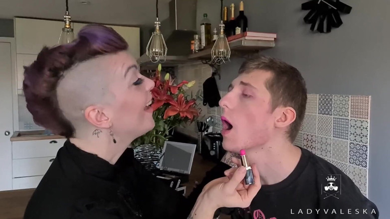 Lady Valeska: Novio a novia pt. 1 la make over