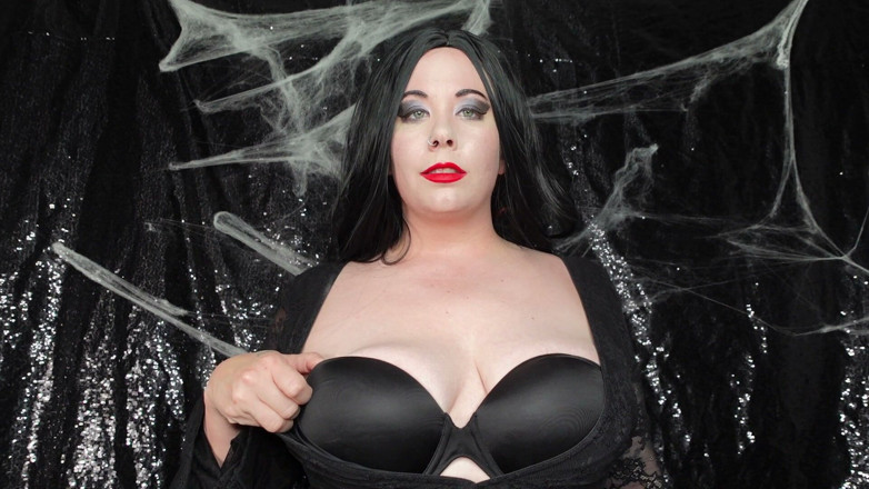 Deanna deadly: Stepmommy Morticia Addams Loves Your Fat Stomach and Feeding You