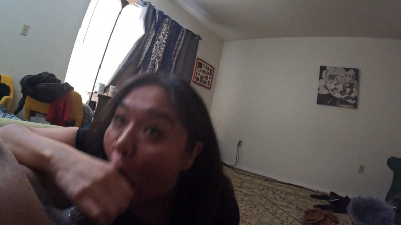 DeesDeepThroat: Schlampiger blowjob