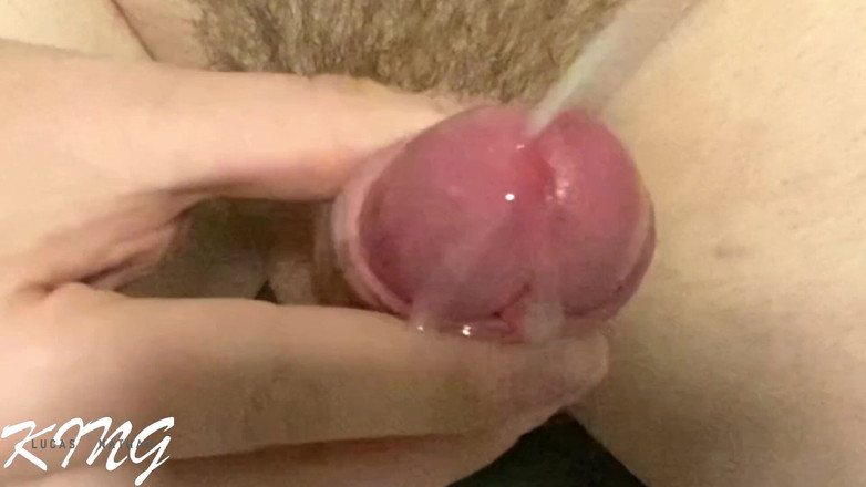 Lucas Nathan King: Obrovský Edging Zblízka výstřik