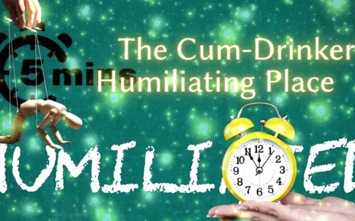 Goddess Misha Goldy: Shamestream: принизливе місце для пияка сперми