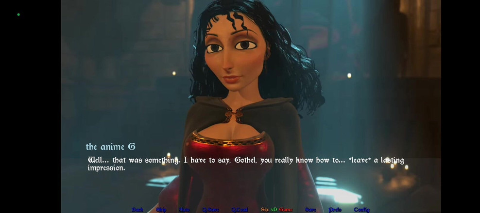 The anime king: 긴 곱슬머리 애널