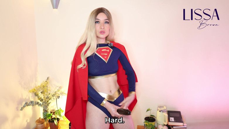 Lissa Brown: Super Girl realizează un CEI și JOI pentru tine