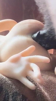 전체 길이 흰색 큰 엉덩이 대 큰 흑인 자지 다시 다시