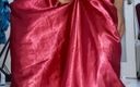 Naomisinka: Magenta - vestido de satén en lencería