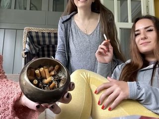 Cruel Reell: Reell - femdom-baksmälla: En och en halv cigaretter
