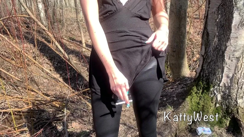 Katty West: Outdoor Smoking in the Park