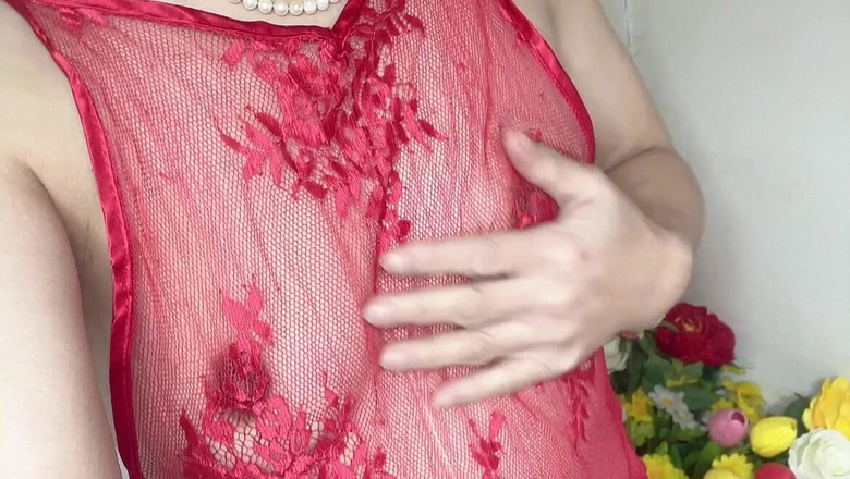 sweethanajapanese: Zierliche Hana Trägt Kleid, Sieschmeißt Ihre Titten so Sexy Muschi...