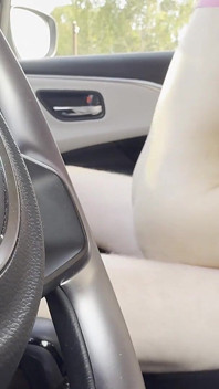 Romantic Car Sex with Asian Teen and Big Creampie