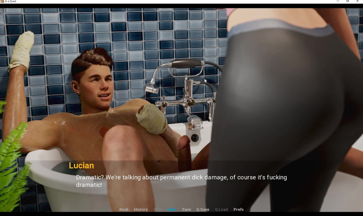 EroticKrisso: In a Scent - Cute Teen with Big Natural Tits