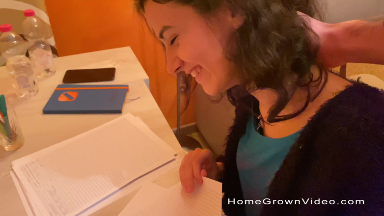 Homegrown Video: Cute Sofia Gets a Facial