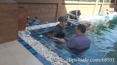 Angel The Dreamgirl: Keseronokan lancar - pool dare