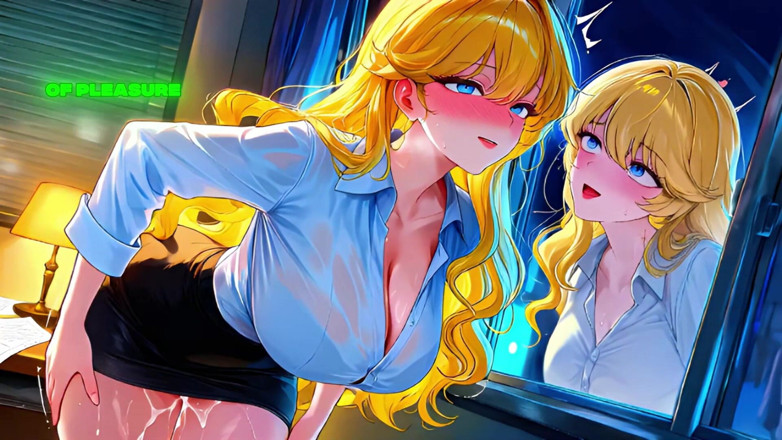 Private touch: Extra lessen na donker met een blonde MILF - Ai Animatie