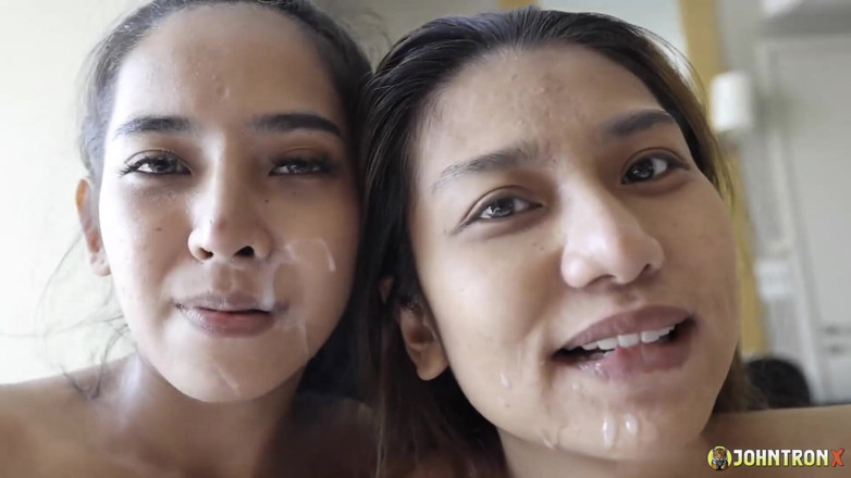 John Tron X: Johntronx - incredibile trio con due belle ragazze tailandesi sexy