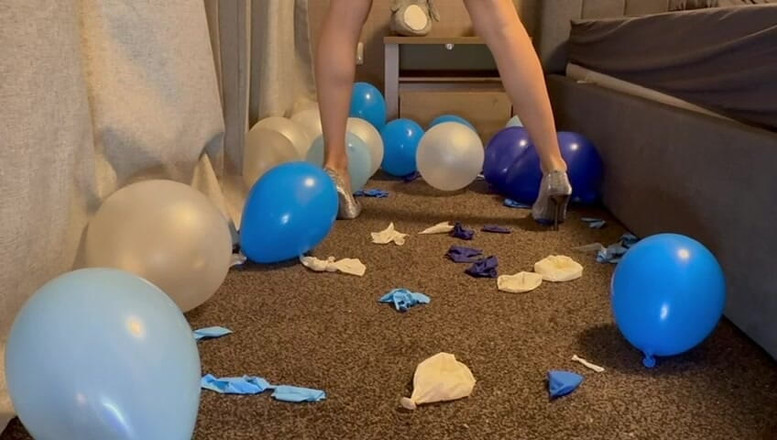 silicone_brunette: Enguias altas pulando no balão