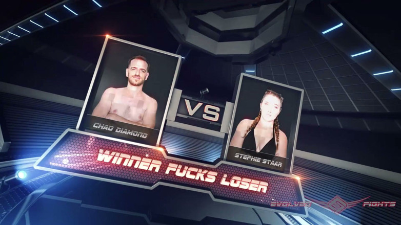 Evolved Fights: Stephie Staar vs chad diamond wrestling misto