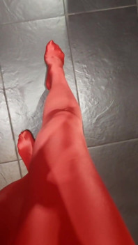 Someone Bought Me Red Tights) I Like It)