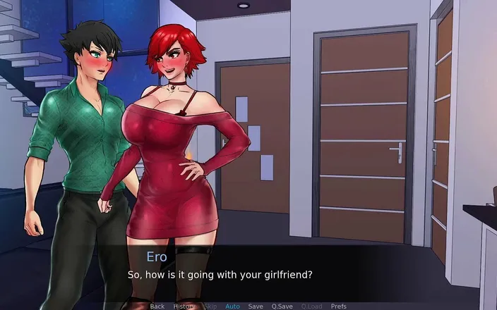 Joystick Cinema: Confined with Goddess - (pt 05) Party Night with a Redhead