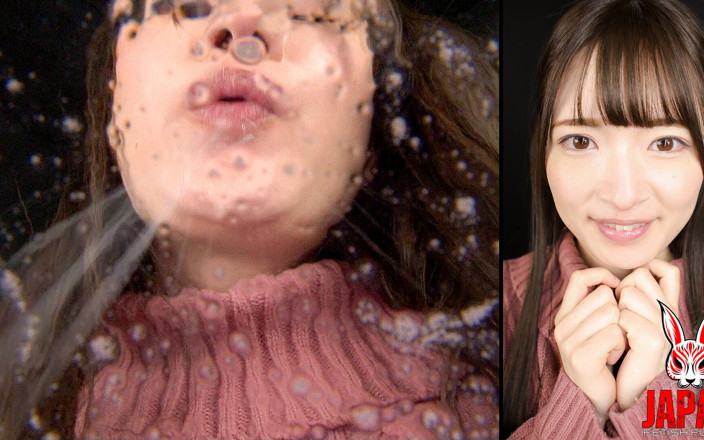 Japan Fetish Fusion: Mei Kamisaka Licks Your Face - Mouth Fetish - Japanese Saliva