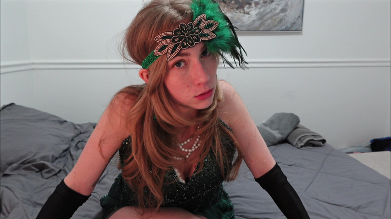 Kink in Time: Stella Elle's Roaring '20s Szarpnij instrukcję POV Uwodzenie czeka!