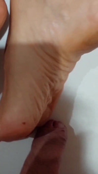 Amateur Blonde Mature Wife Enjoys Sexy Feet Worship