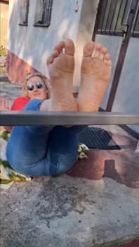 Amateur bbw grote en mollige voeten plagen