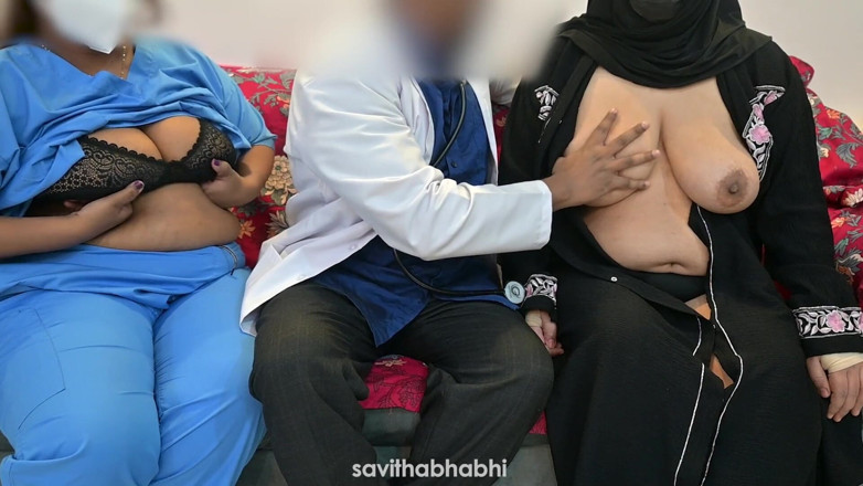 savithabhabhi: Medico che soddisfa il suo cazzo con l'infermiera ed la...