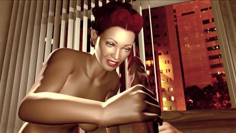 The animation shot: Madrastra le da a su hijastro algo para recordar