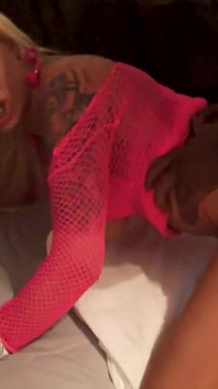 Monster BBC in the Ass for Horny Big Titted Slutwife