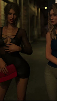 Awam Real Fuck - Sophia และ Patricia วางแผนที่จะโดนรุมเย็ดในซอยร้าง