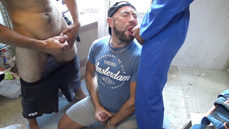 SEX WITH STRAIGHT BOY CURIOUS: Heteroseksüel bir Arap sağduyulu tarafından sikiliyor