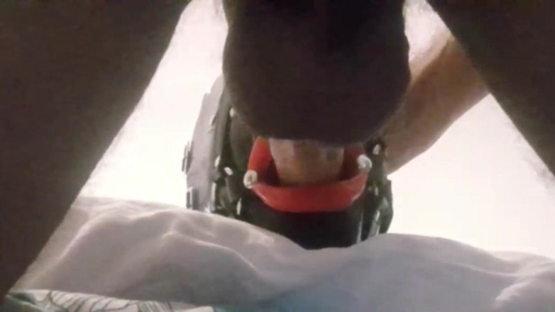 LauraOnHeels: MILF (má mì quyến rũ) với nhẫn bịt miệng giả môi...