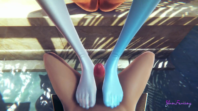 Yaoitube: Frozen Yaoi - Ельза Фембой, відео від першої особи про те, як ця принцеса насолоджується сексом