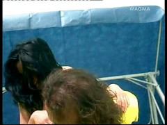 Big Tits World: Wspaniała i bezwstydna brunetka zostaje wyruchana na zewnątrz